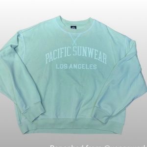 Pacsun - Los Angeles Cream Crewneck Sweatshirt